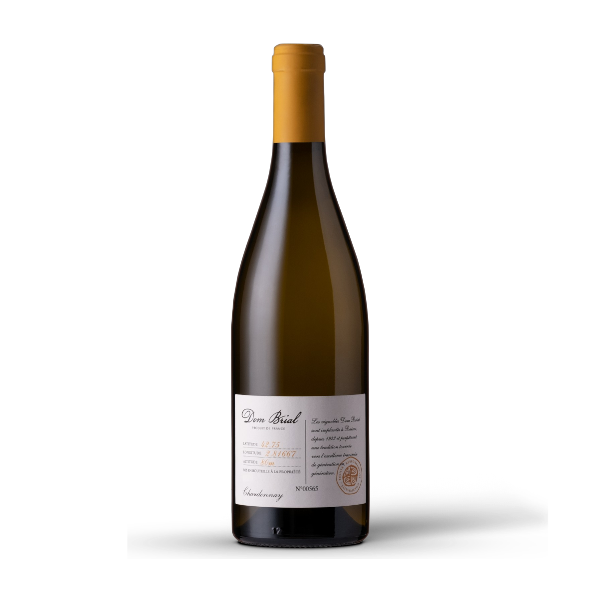 DOM BRIAL CHARDONNAY 2023