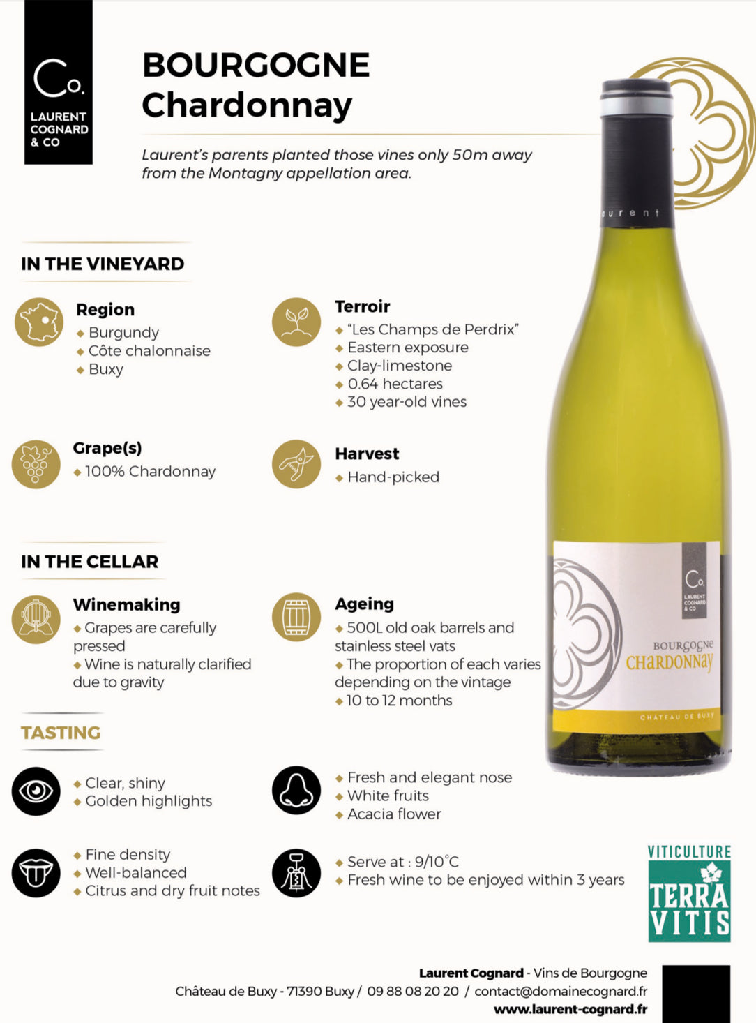 Bourgogne Chardonnay 勃艮第霞多麗白酒